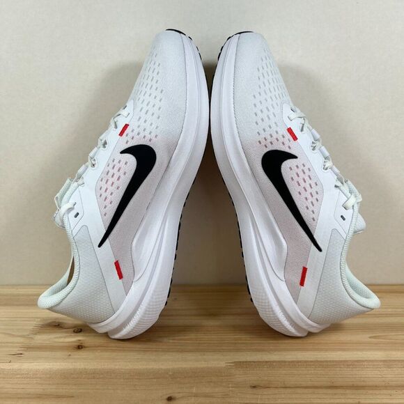 Nike Air Winflo 10 road running shoes Mens 12 White Black Light Crimson - Picture 4 of 9